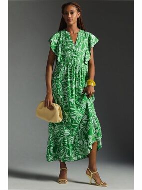 Anthropologie Maeve Cassandra Maxi Dress